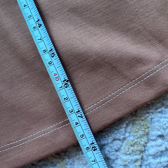 Altar’d State Brown and White Mini Skirt — NWT - Picture 7 of 9